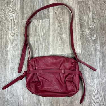 liebeskind berlin leather Fremont red crossbody s… - image 1