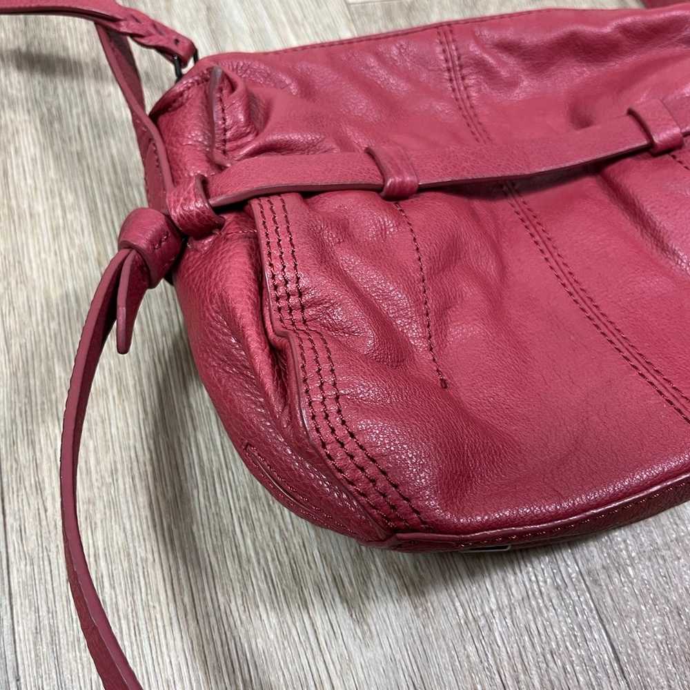 liebeskind berlin leather Fremont red crossbody s… - image 4