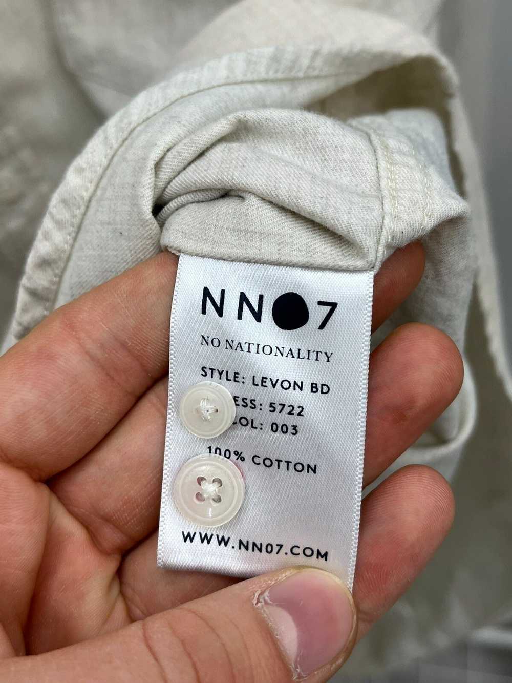 Nn07 NN07 Levon Bd Cotton Button Up Shirt - image 4