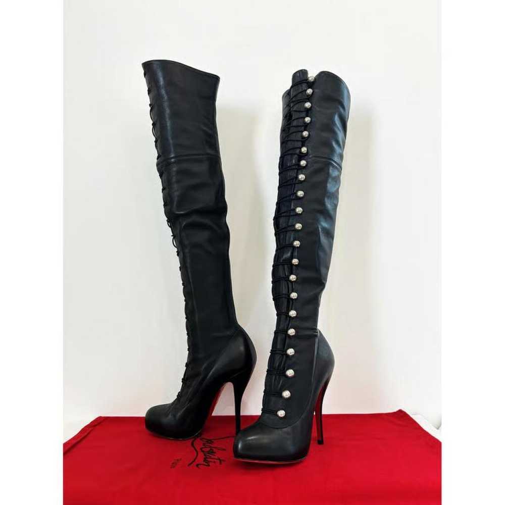 Christian Louboutin Leather boots - image 4