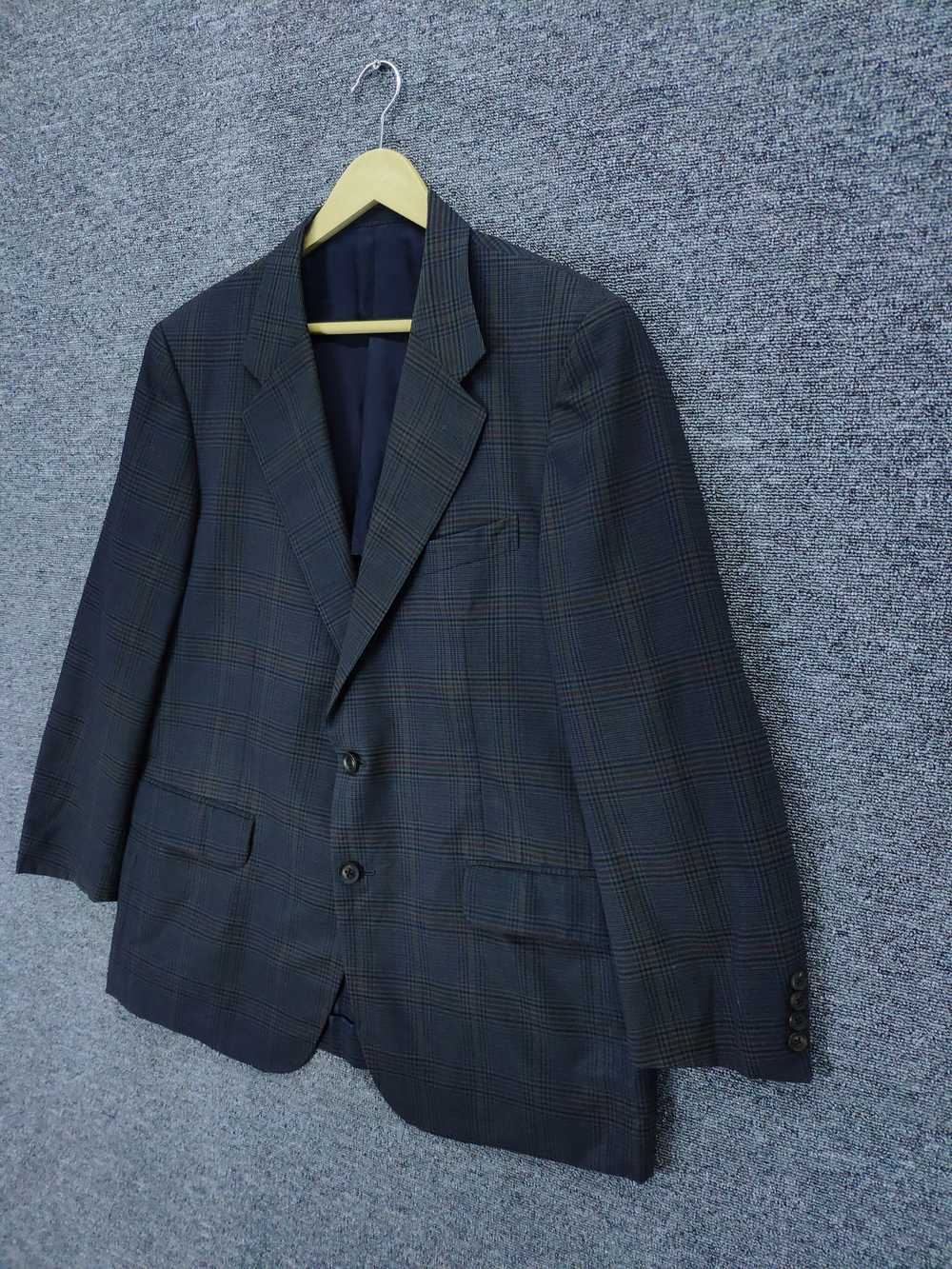 Vintage - Steal 💥 Vintage Burberry Blazer Checke… - image 2