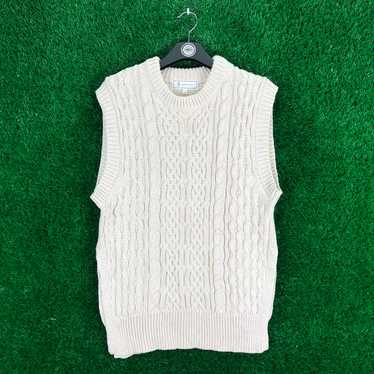 Tracey Vest - Rope Picnic Cable Knit Women Vest P… - image 1