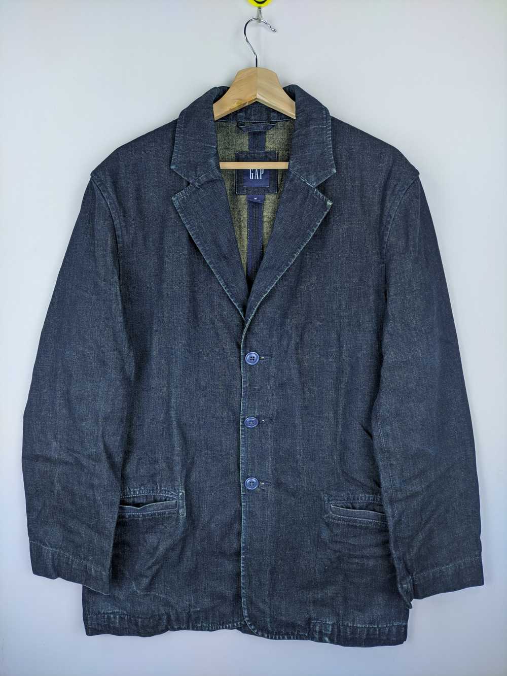 Vintage - Steals🔥Vintage Denim Blazer Jacket by … - image 1