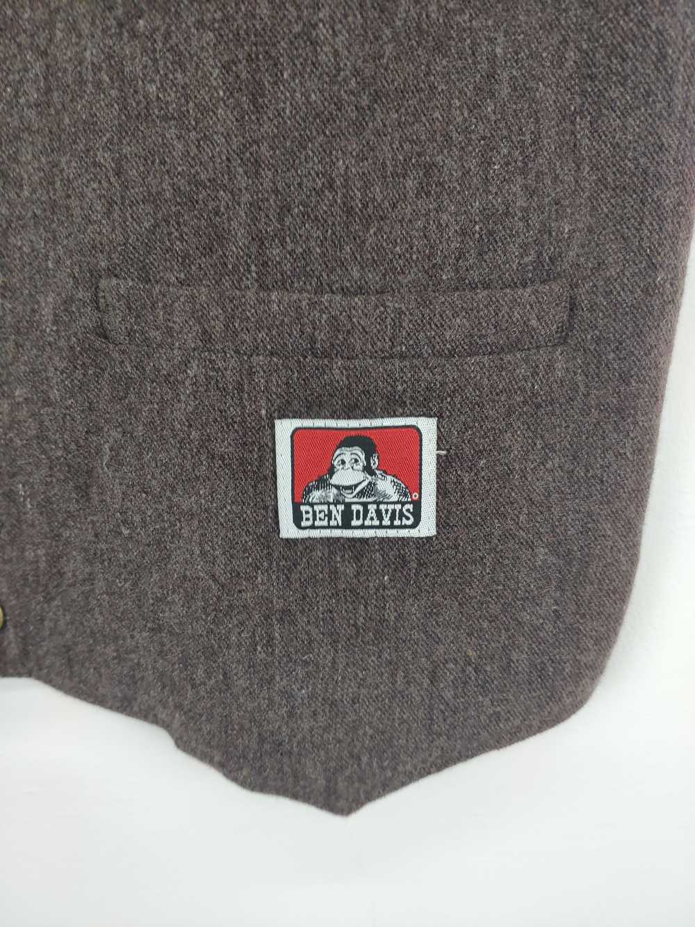 Vintage - Vintage Ben Davis Vest Wool Snap Button - image 4