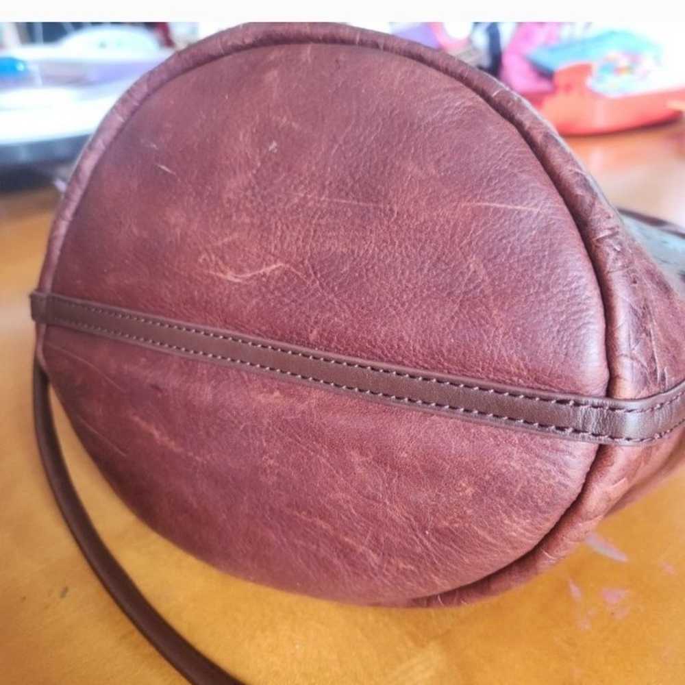 Vinatge pendleton leather satchel - image 2