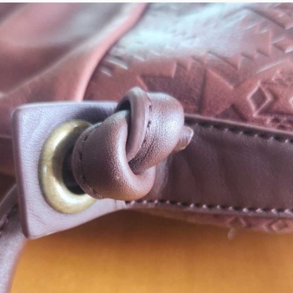 Vinatge pendleton leather satchel - image 3