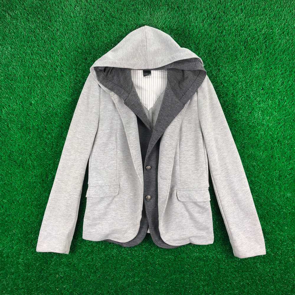 Archival Clothing - Vintage Sweater Coat Hoodie 2… - image 1