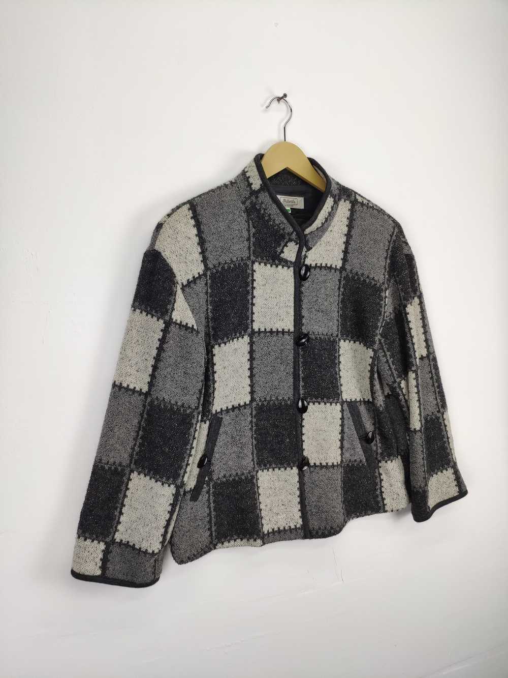 Archival Clothing - Vintage Cardigan Patchwork Ka… - image 3