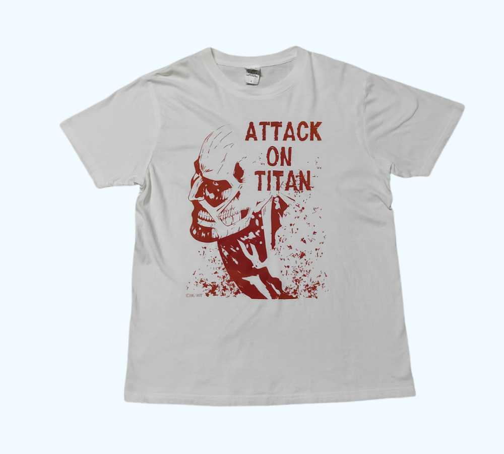 Vintage - Rare Vintage Attack On Titan anime shirt - image 1