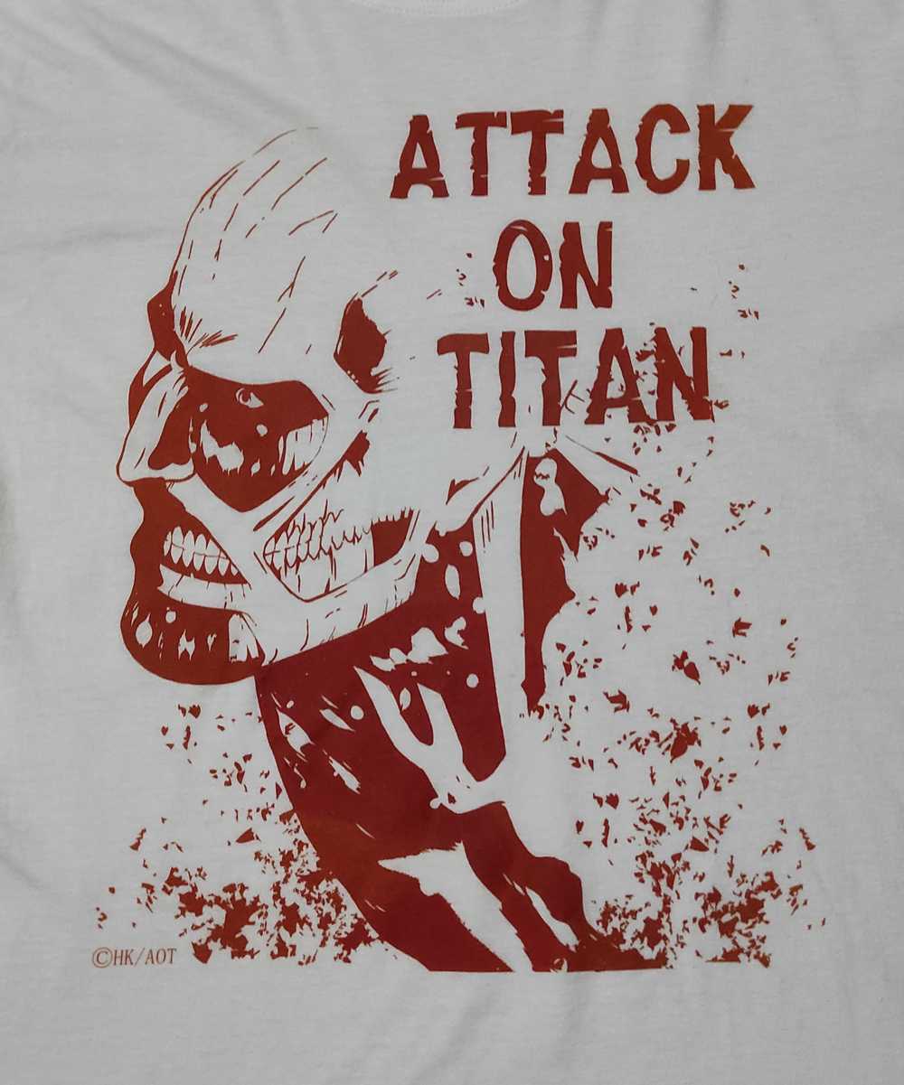 Vintage - Rare Vintage Attack On Titan anime shirt - image 2