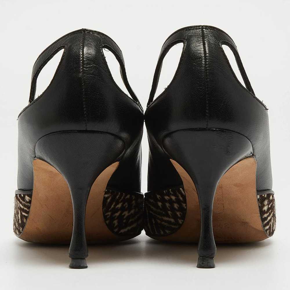 Manolo Blahnik Leather heels - image 4