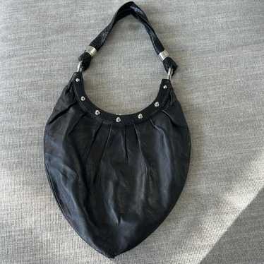 VTG 1980s/1990s Cesare Paciotti black leather purs