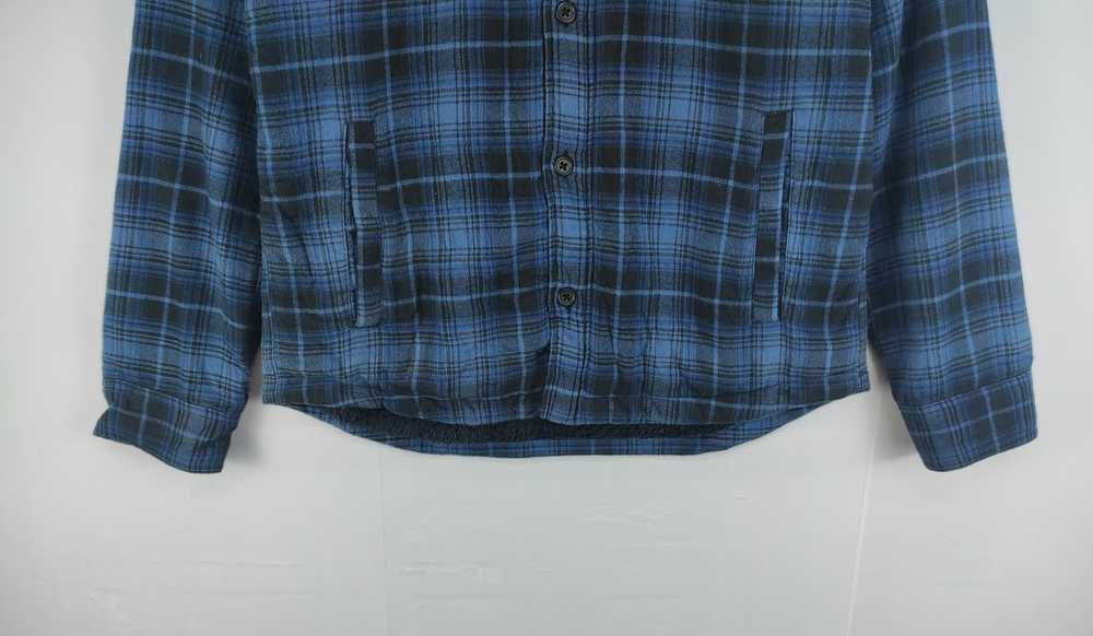 Uniqlo - Uniqlo Flannel Plaid Tartan Shirt Fleece… - image 5