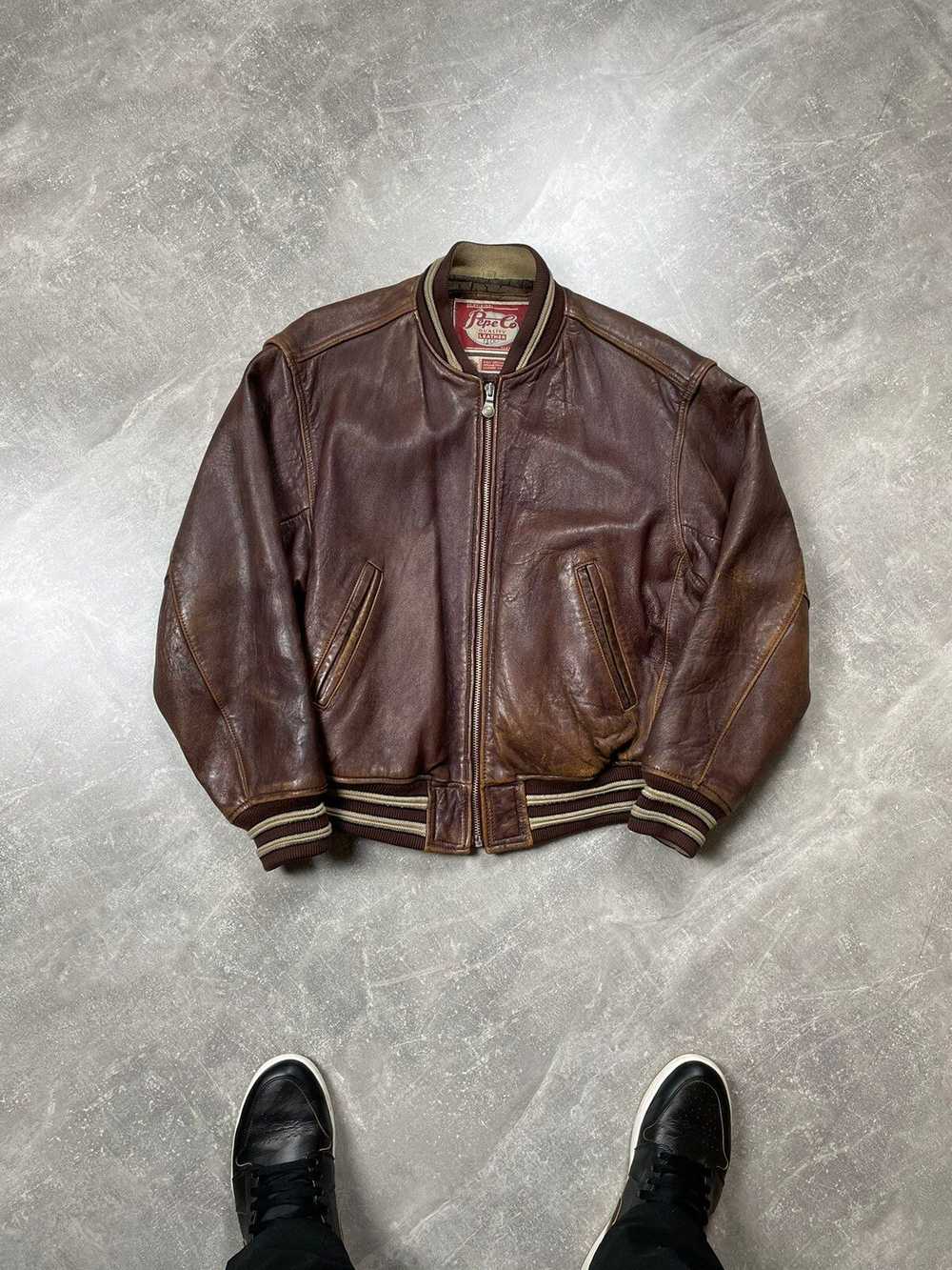 American Classics × Genuine Leather × Vintage Pep… - image 3