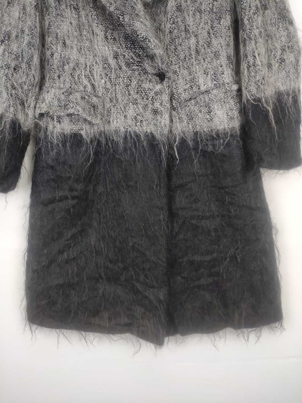Designer - Vintage Japanese Wool Mohair Long Coat… - image 6