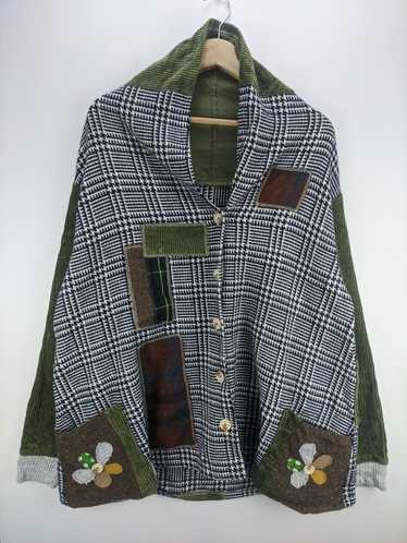 Vintage - Steals🔥Patchwork Jacket Corduroy Button