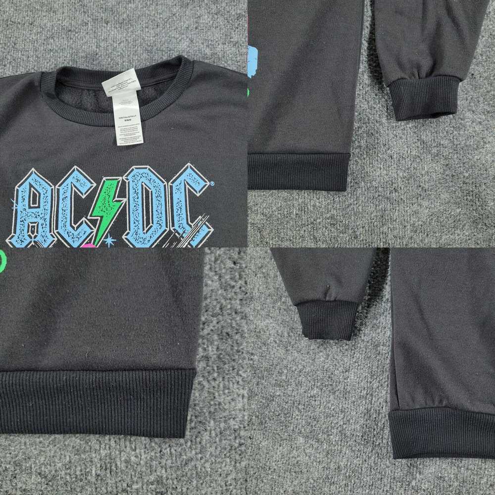 Vintage AC/DC Sweatshirt Men's Medium Gray Blow U… - image 4