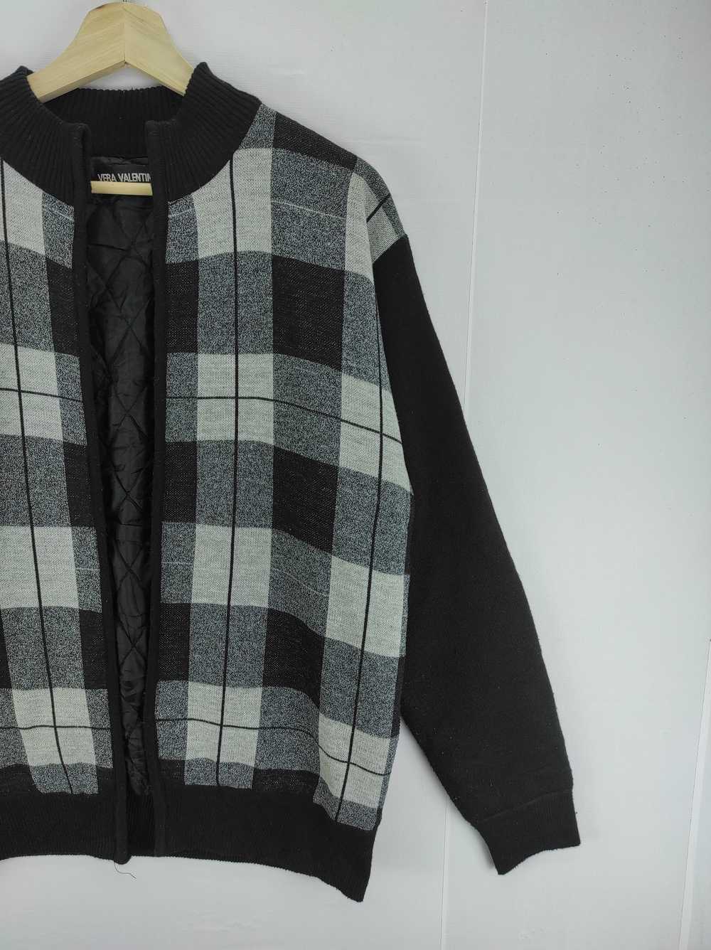 Vintage - Vintage Vera Valentino Sweater Checkered - image 3