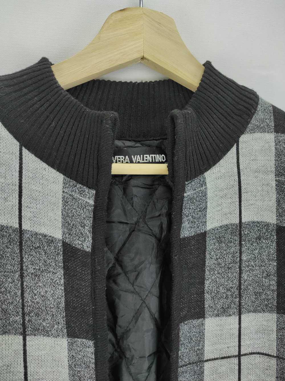 Vintage - Vintage Vera Valentino Sweater Checkered - image 8