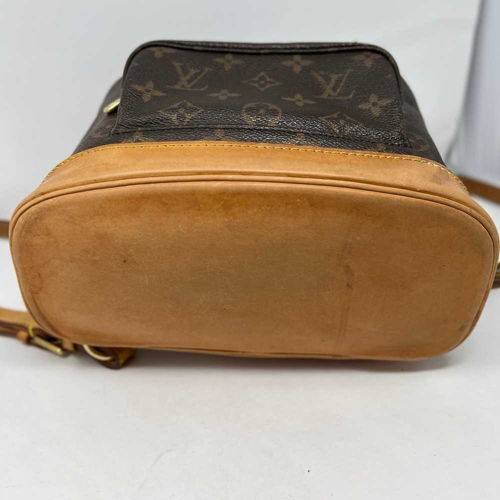 Louis Vuitton LV BackPack Bag  Montsouris MM Brow… - image 9