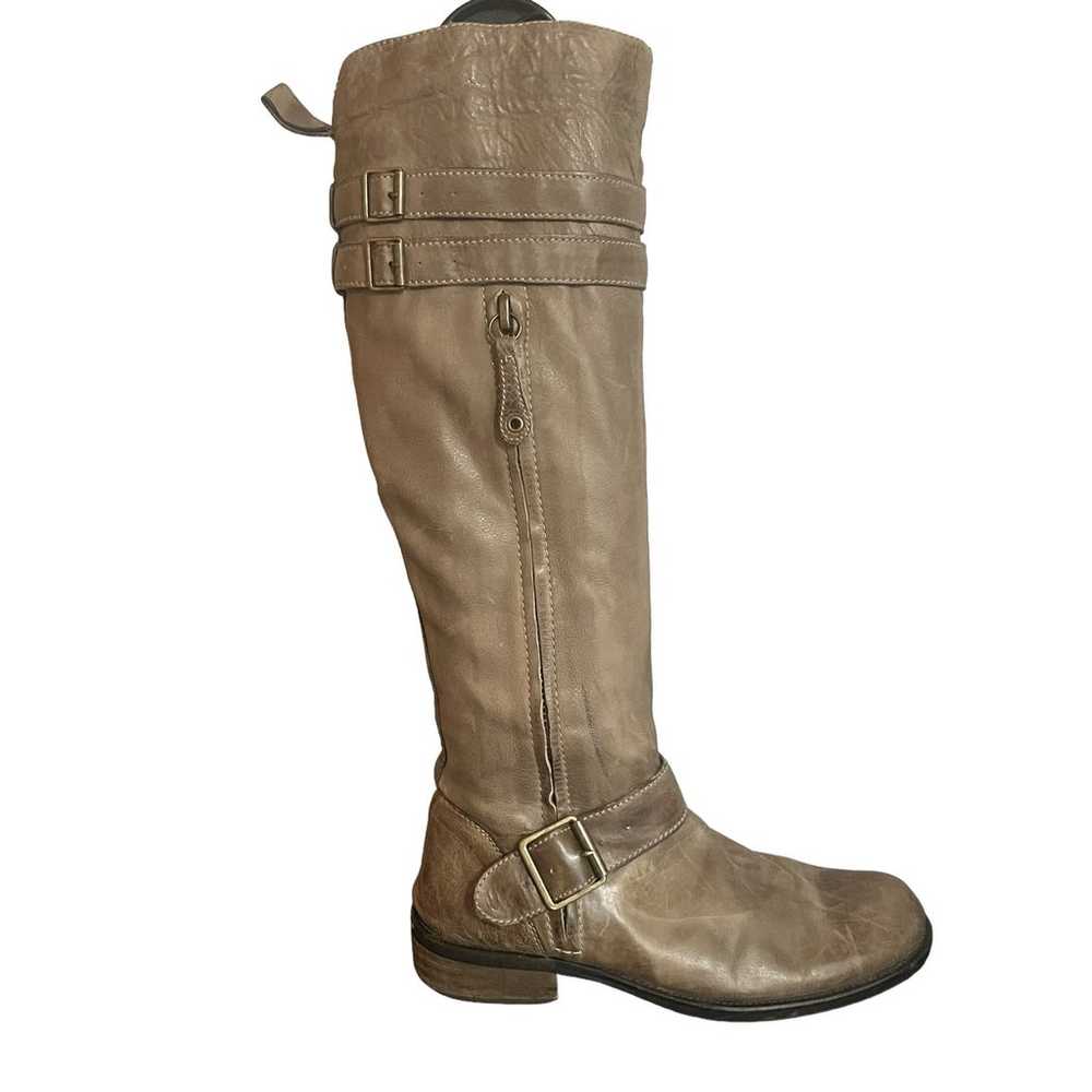 Miz Mooz Boots Knee High Leather Kellen Brown Dis… - image 2