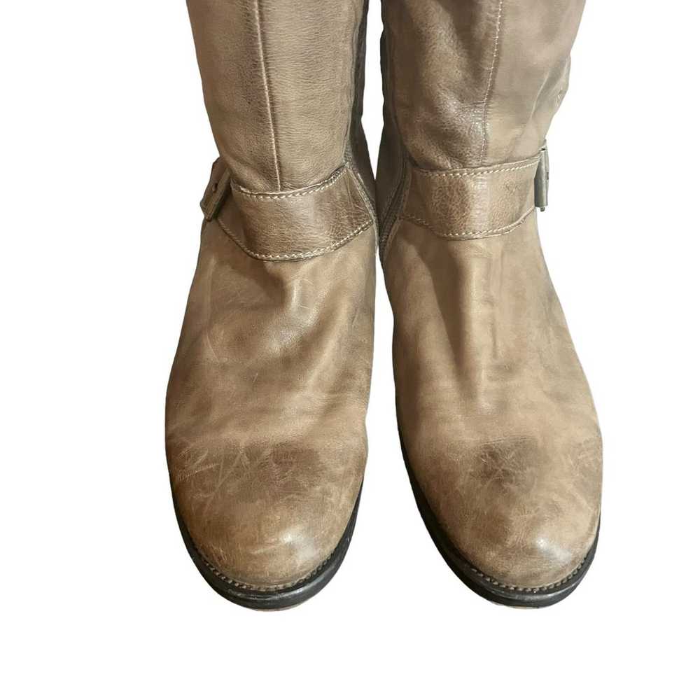 Miz Mooz Boots Knee High Leather Kellen Brown Dis… - image 7
