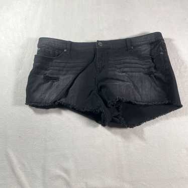 Torrid Torrid Shorts Womens 21 Shortie Black Cuff… - image 1