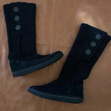 UGG Australia Classic Cardy Knit Boots