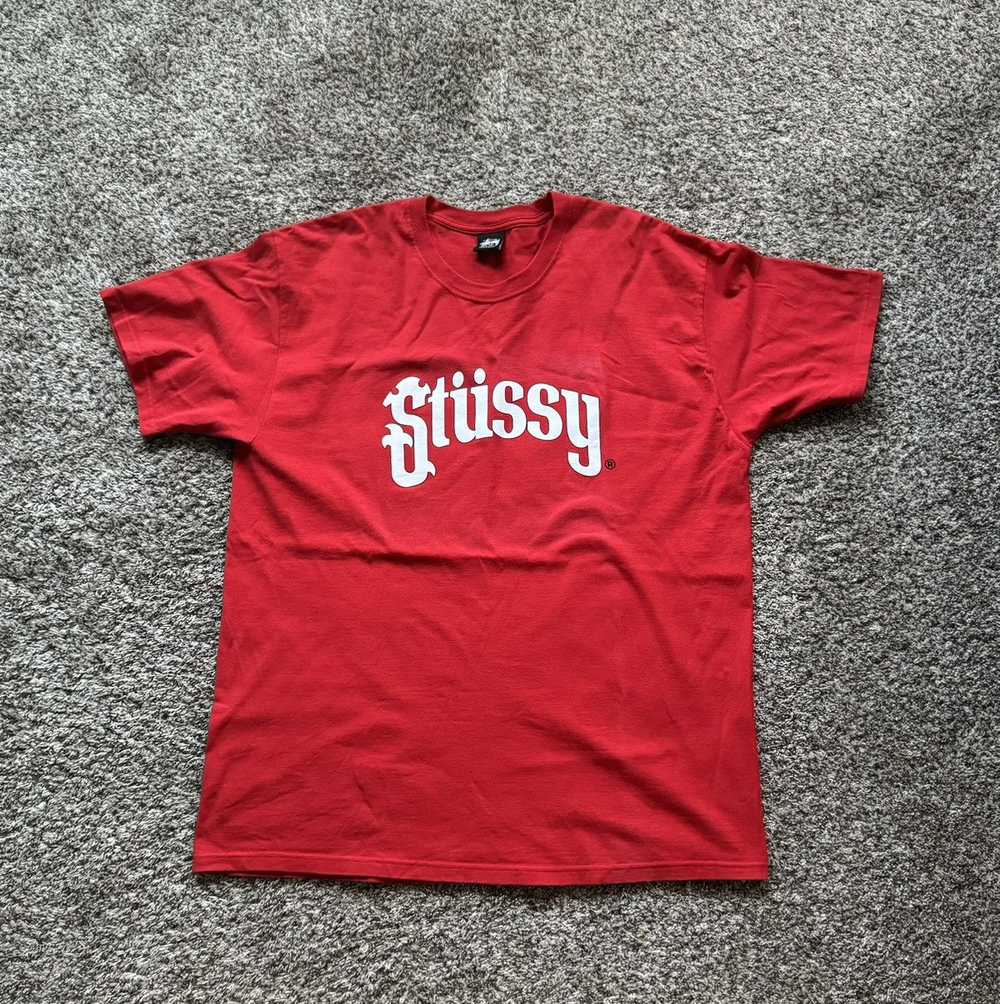 Streetwear × Stussy × Vintage Rare Stussy Red Log… - image 2