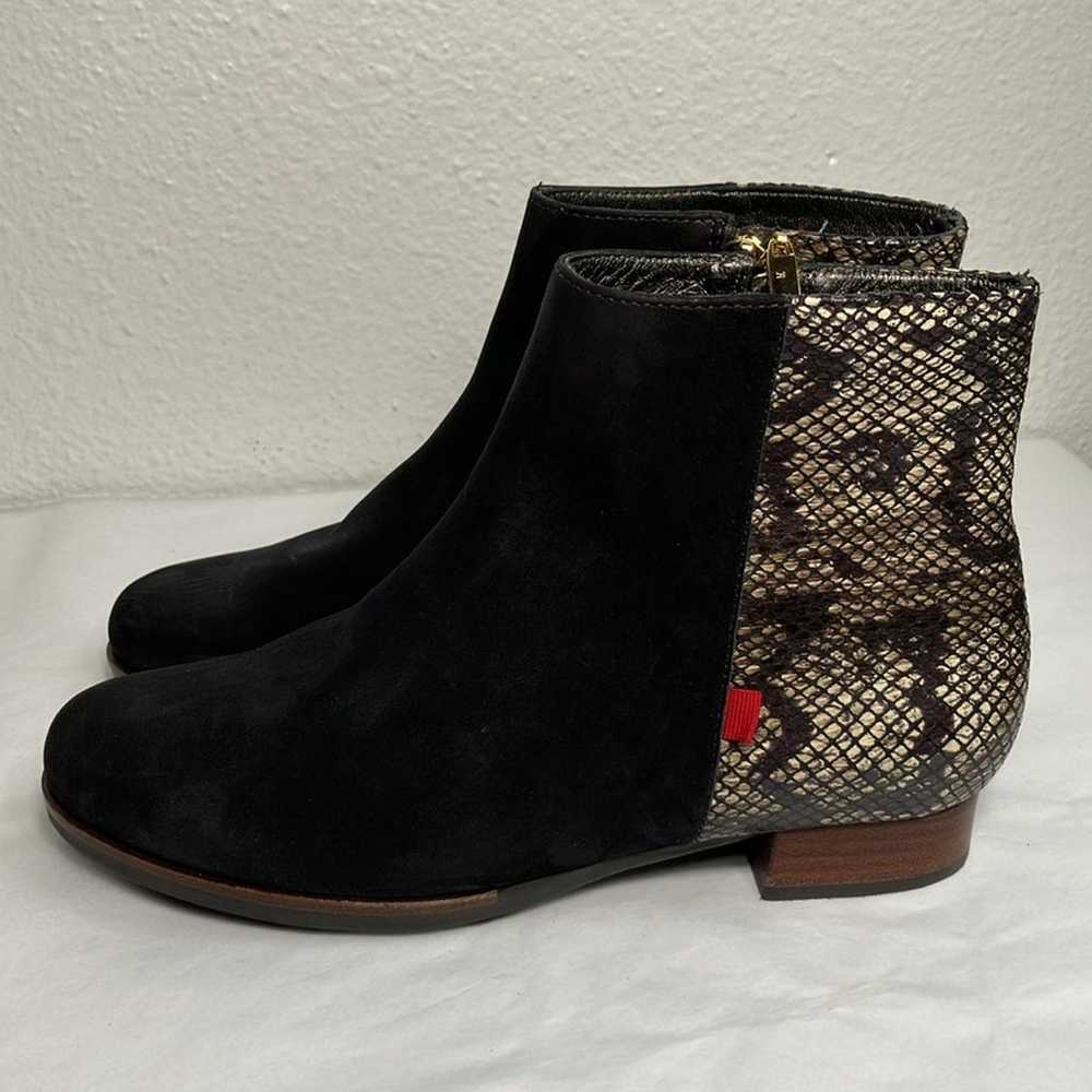 Marc Jacobs Snakeskin Chelsea Ankle Booties zippe… - image 3