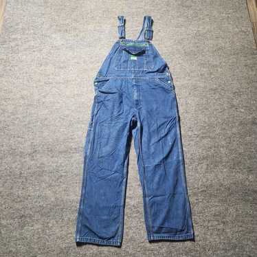 Vintage LIBERTY Overalls Men's Size 36x30 Blue De… - image 1