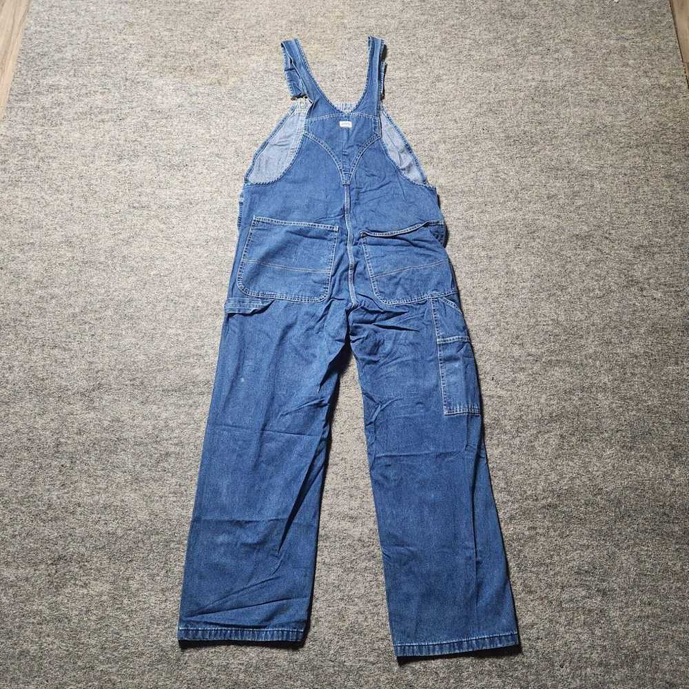 Vintage LIBERTY Overalls Men's Size 36x30 Blue De… - image 2
