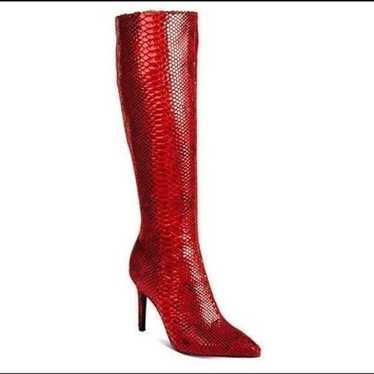 Thalia Sodi Rajel “Red Snake” Boots