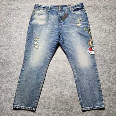 Ed Hardy ED HARDY Denim Jeans Men's Size 42 Blue … - image 1