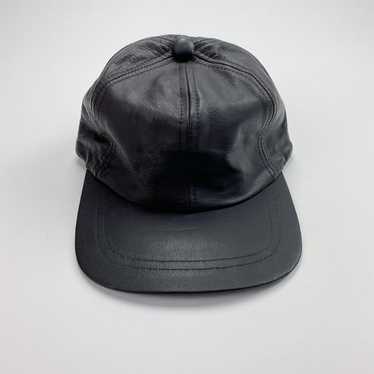 Vintage Dark brown leather hat