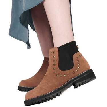 Seven7 Romanoff Waterproof Faux Fur Insole Ankle … - image 1