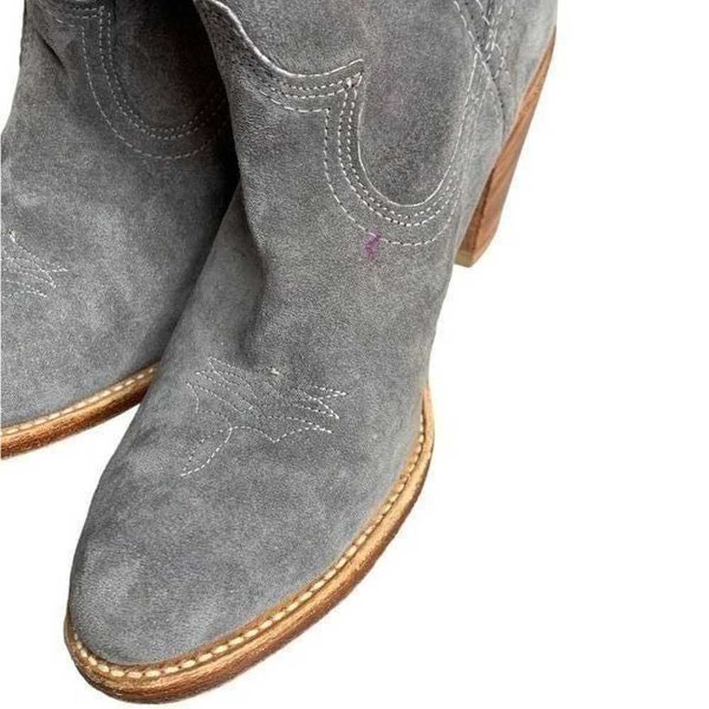 Durango Grey Suede Cowboy Boots | Size 7.5 - image 11