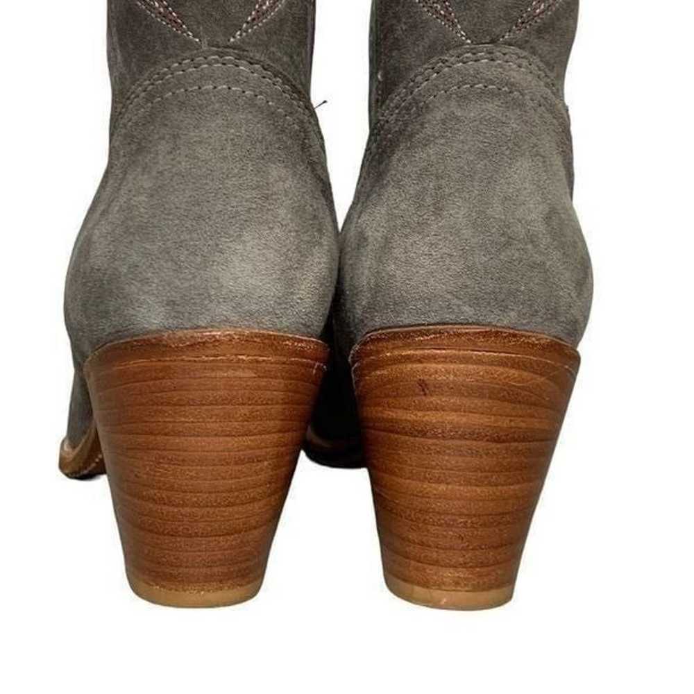 Durango Grey Suede Cowboy Boots | Size 7.5 - image 4