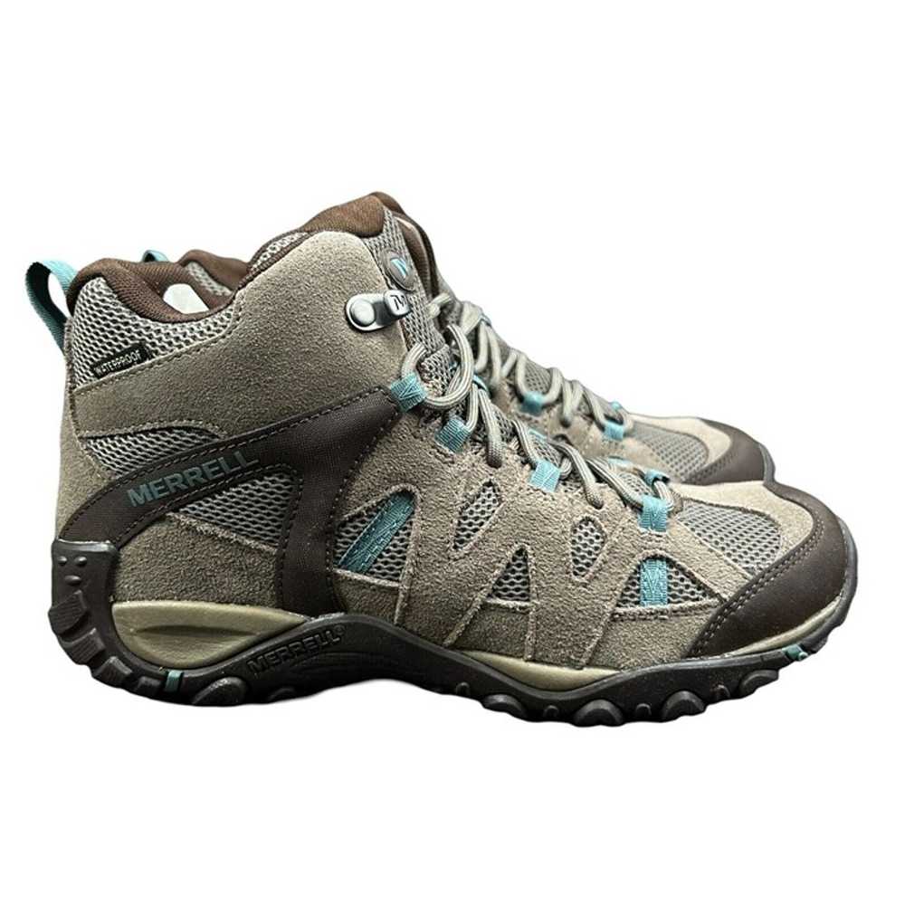 Merrell Deverta 2 Charcoal Brown Hiking Boots J03… - image 1