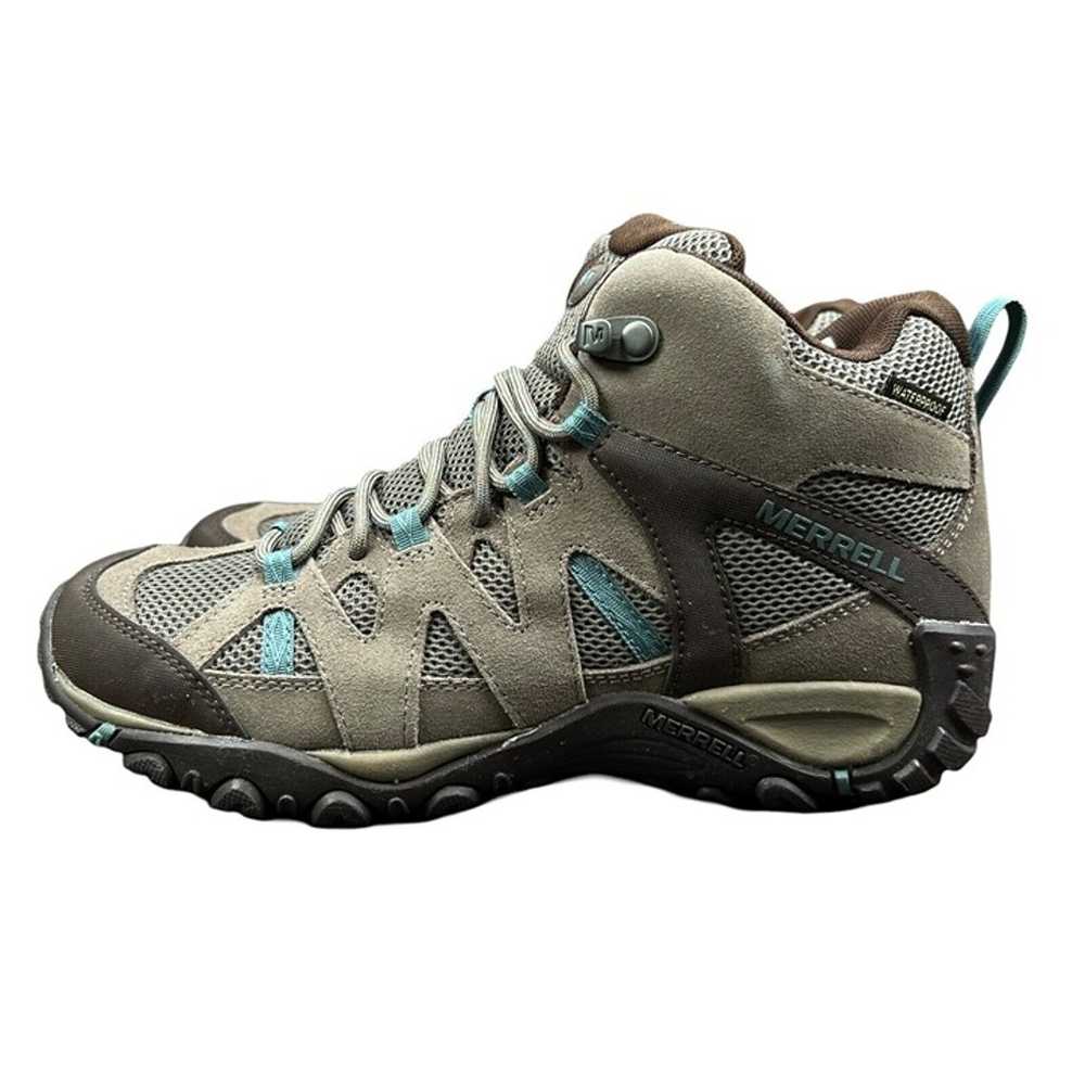 Merrell Deverta 2 Charcoal Brown Hiking Boots J03… - image 3