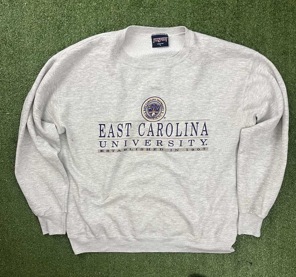 Jansport 1990s East Carolina Crewneck - image 1