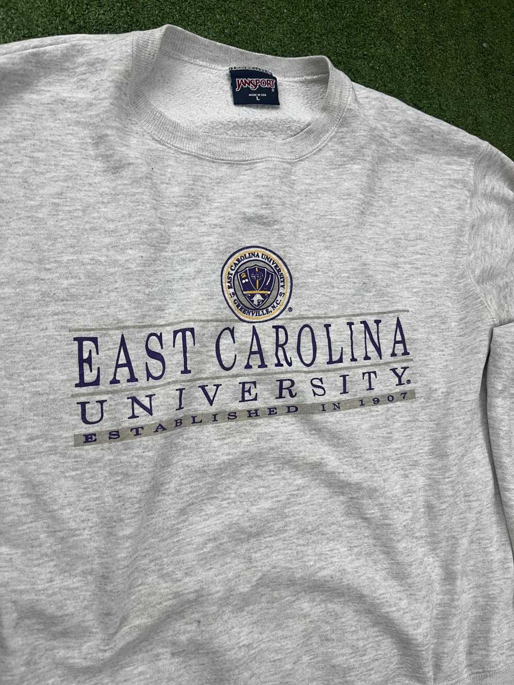 Jansport 1990s East Carolina Crewneck - image 2