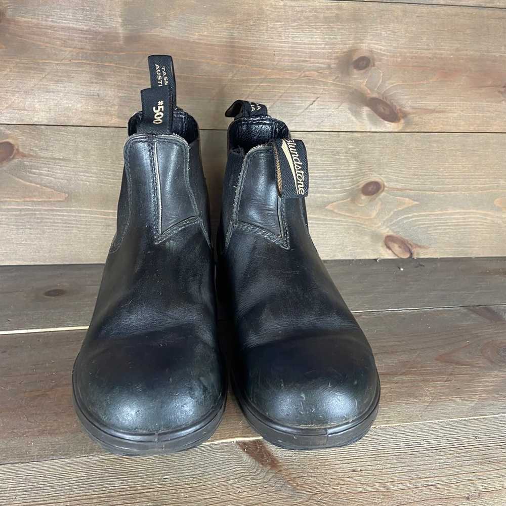 Blundstone 500 womens size 7.5 shoes black leathe… - image 4