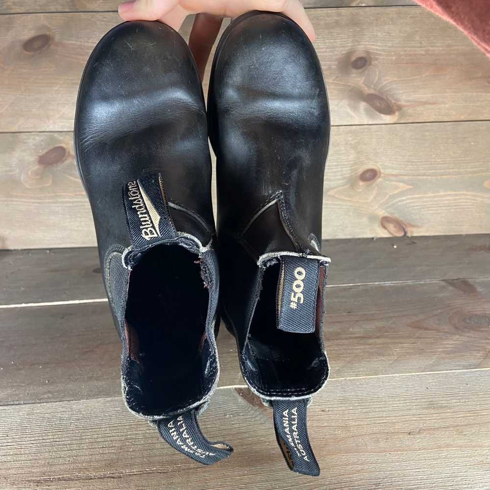 Blundstone 500 womens size 7.5 shoes black leathe… - image 8
