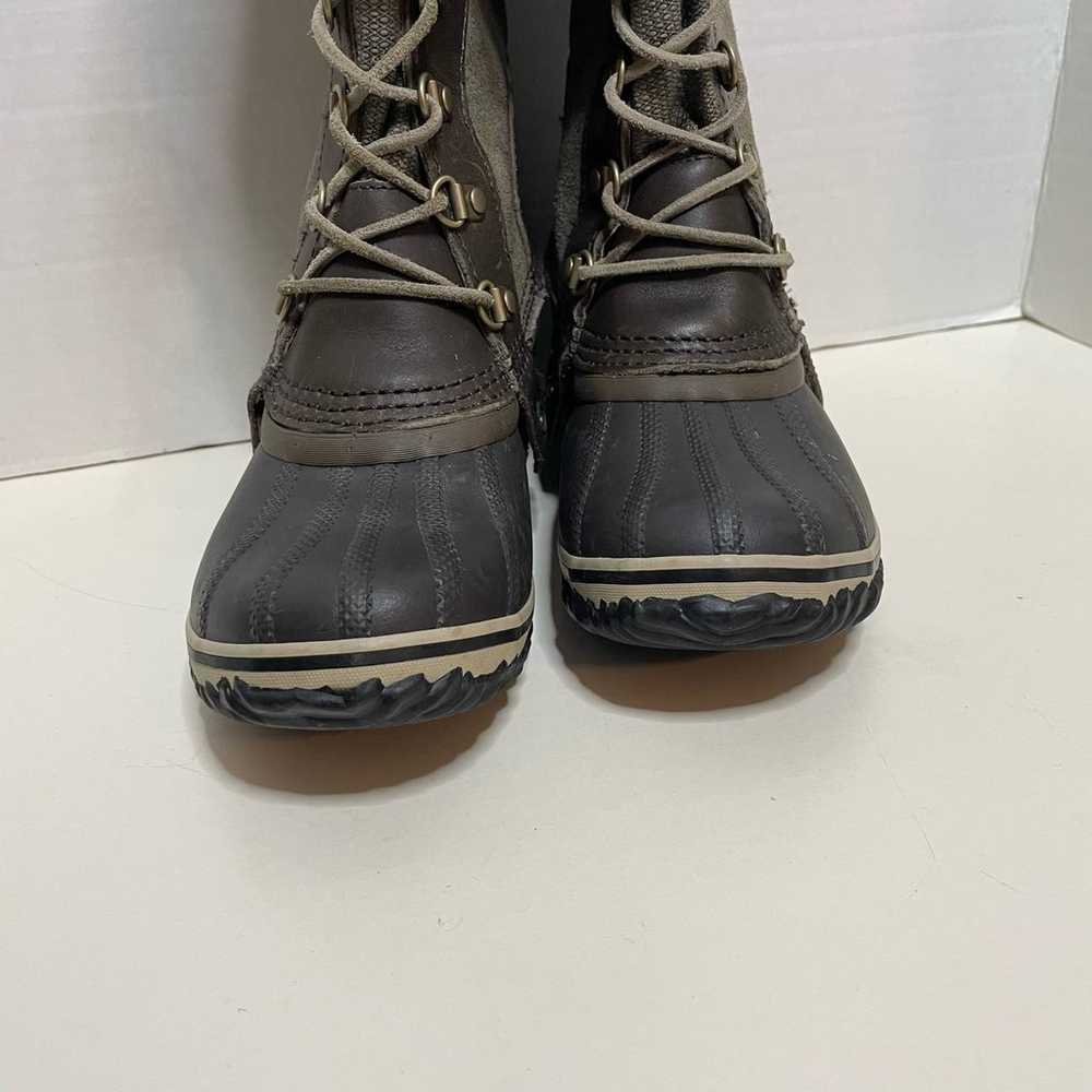 Sorel Womens Conquest Carly Tall Snowboots US 6.5 - image 3