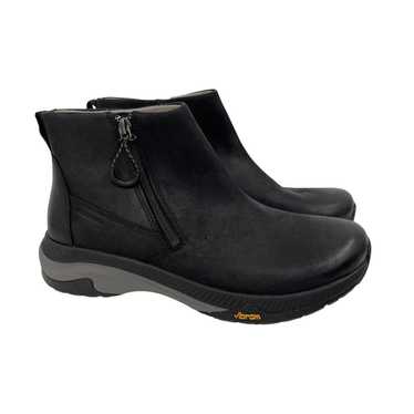 NWOB Dansko Margo Boots Black Waterproof Burnishe… - image 1