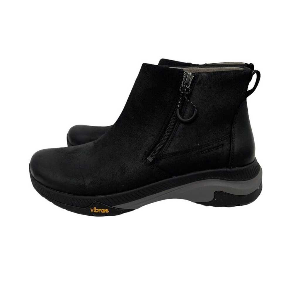 NWOB Dansko Margo Boots Black Waterproof Burnishe… - image 4