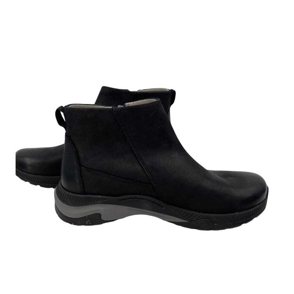 NWOB Dansko Margo Boots Black Waterproof Burnishe… - image 7