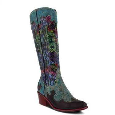 L'Artiste Spring Step Women's Rodeo Boot Turquois… - image 1