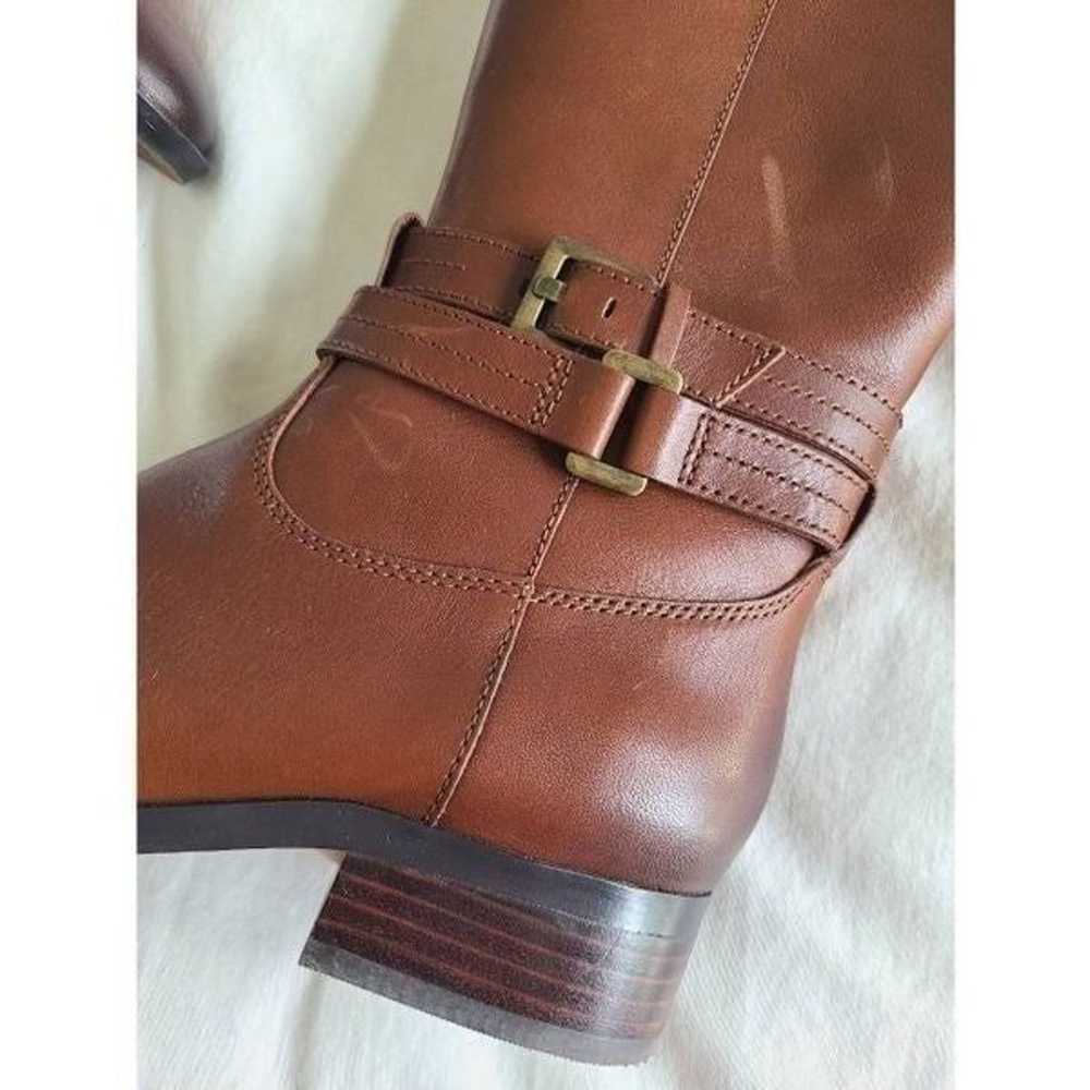 Naturalizer Women's Reid Brown Leather Zipper Wid… - image 2